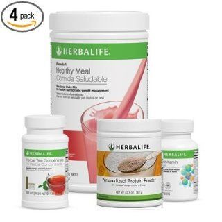 HERBALIFE FORMULA 1 SHAKE MIX (750G), PERSONALIZED PROTEIN (360G), ALOE CONCENTRATE (PINT), TEA CONCENTRATE (1.8 OZ) COMBO***EMAIL FLAVORS OF PRODUCTS***EVERY FLAVOR AVAILABLE SHIPS IMMEDIATELY Health & Personal Care