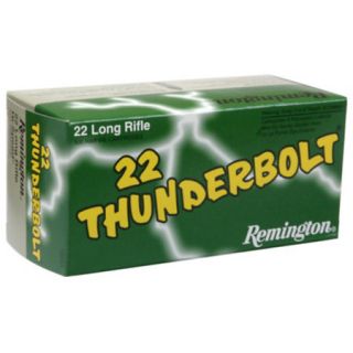 Remington Thunderbolt Rimfire Ammo .22 LR 40 gr. LRN 444494