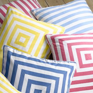 deck stripe cushion cover by sweet home london