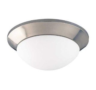 Savoy House 1001 SN Flush Mount with Marble Shades, Satin Nickel Finish   Close To Ceiling Light Fixtures  