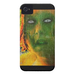 Green Zombie Self Portrait Case Mate iPhone 4 Case