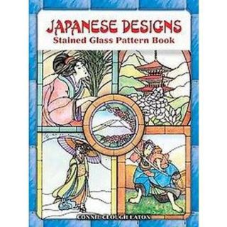 Japanese Designs Stained Glass Pattern Book (Pap