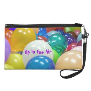 Up in the Air Ballons Wristlet Purses