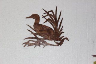 Shop Duck in Reeds Metal Wall Art Country Rustic Hunting Home Decor at the  Home Dcor Store. Find the latest styles with the lowest prices from sayitallonthewall