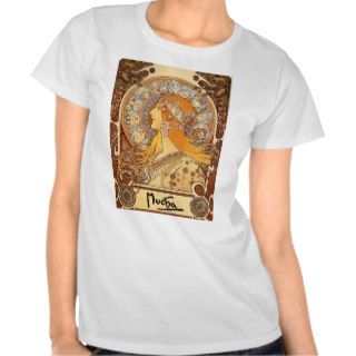 Alphonse Mucha   Zodiac T shirts