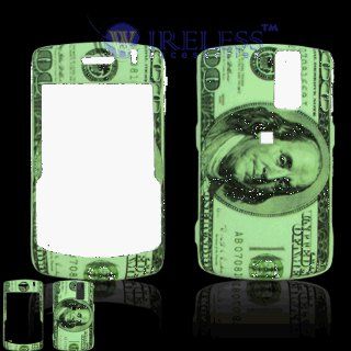 Benjamin Franklin $100 Hundred Dollar Bill Design Glow in the Dark Snap On Cover Hard Case Cell Phone Protector for BlackBerry Curve 8330 8310 8320 8300 [Beyond Cell Packaging] Cell Phones & Accessories