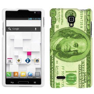LG Optimus L9 Hundred Dollar Design Cover Case Cell Phones & Accessories