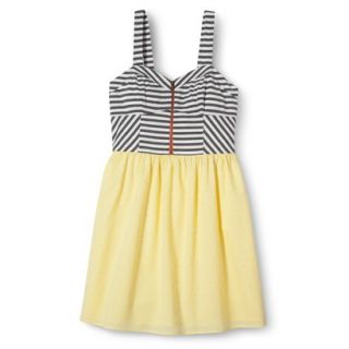 Xhilaration® Juniors Striped Bustier Dress