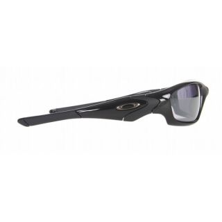 Oakley Straight Jacket Sunglasses Polished Black/Black Iridium