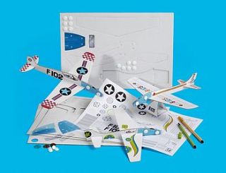 airplane kid craft by e side