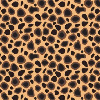 Cheetah Print Laminated Vinyl Shelf & Drawer Liner   Leopard Contact Paper