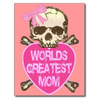 World's Greatest Mom Post Card