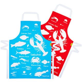 seafood kitchen apron by coconutgrass