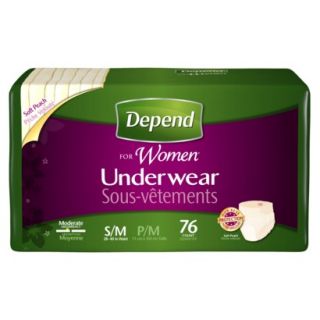 Depend for Women Underwear, Moderate Absorbency