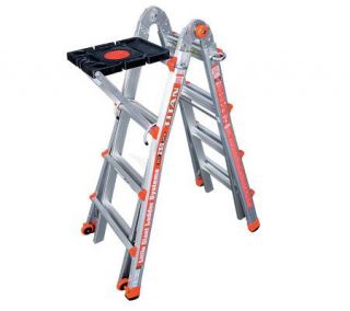 Little Giant 24 in 1 17 Ladder System with Wheels and Project Tray —