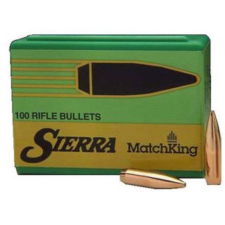Sierra MatchKing Bullets   .22 cal .224 dia. 52 gr. 424950