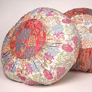 embroidered cushions by marylyn larkin