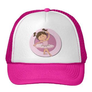 Cute Pink Ballerina 4 Ballet Star cap Trucker Hat