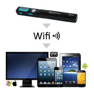 IRISCan Book Executive 3 Color Wireless Mobile Scanner with WiFi Electronics