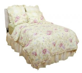 Cote Couture Spring Terrace Floral Full 6 Piece Comforter Set —