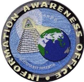 IAO Information Awareness Office Logo Patch  Applique Patches 