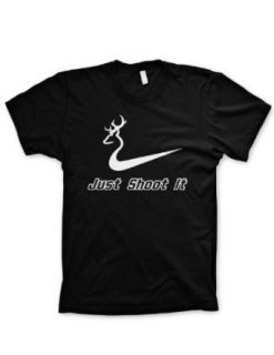 Just shoot it shirt funny tshirt nike deer hunting shirt Clothing