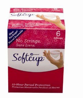 Instead Softcups 12 Hour Feminine Protection,6 Count Health & Personal Care