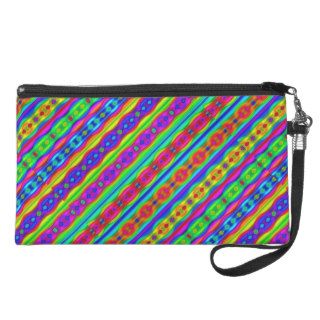 Abstract Tiedye Waves of Color Wristlets