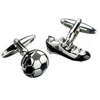 football cufflinks by me and my sport