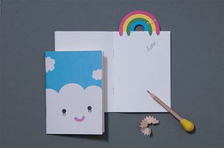 cloud pocket notebook by noodoll