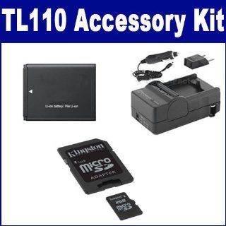Samsung TL110 Digital Camera Accessory Kit includes SDBP70A Battery, SDM 1516 Charger, M45547 Memory Card  Camera & Photo
