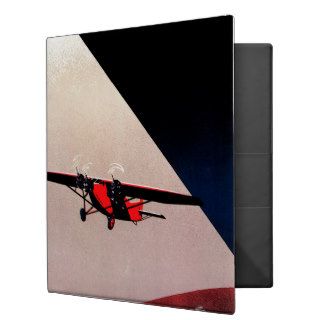 Farman Airlines Farman 300 Monoplane Promo Poster Vinyl Binder