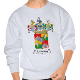 Andrassy #2 Family Hungarian Coat of Arms Pull Over Sweatshirts