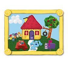 Blues Clues Wooden Puzzle   Hide and Seek —