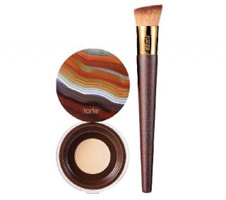 tarte Colored Clay SPF 15 Liquid Foundation with Brush —
