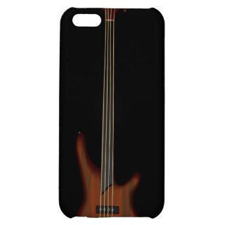 Fretless 4 String Bass Guitar iPhone 5C Cases