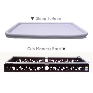 Secure Beginnings Contemporary Curves Crib Mattress Base with Sleep
