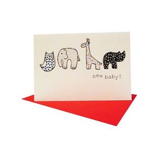 new baby card by martha and hepsie
