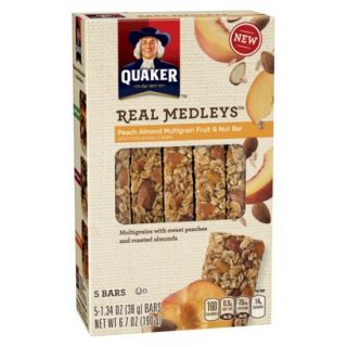 Quaker Real Medleys Peach Almond Multigrain Frui