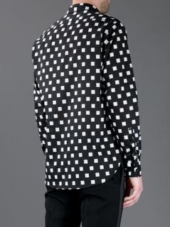 Saint Laurent Geometric Print Shirt