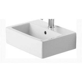 Bissonnet Area Boutique Ice Small Square Ceramic Bathroom Sink   20110