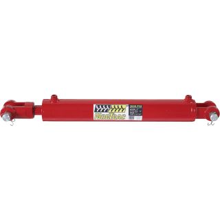 NorTrac Heavy-Duty Welded Cylinder — 3000 PSI, 2in. Bore, 12in. Stroke  3000 PSI Welded Clevis Cylinders