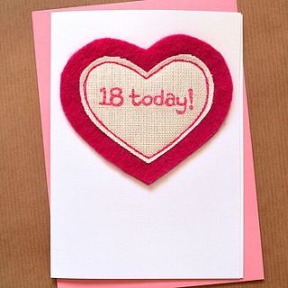 personalised age girls birthday card by jenny arnott cards & gifts