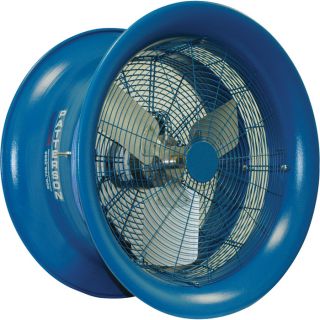 Patterson Yoke-Mount Fan — 22in. Dia., 1/2 HP, 115 Volt, Model# H22A/YM22-115V  Wall Mount   Dock Fans