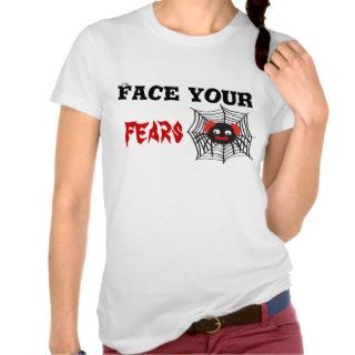 Spider Clown Funny Face Your Fears Women's Tshirt
