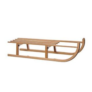 wooden sledge by harmony at home children's eco boutique