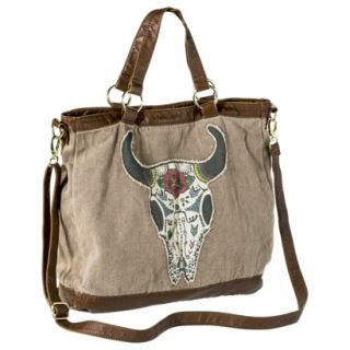Mossimo Supply Co. Bull Tote Handbag with Remova