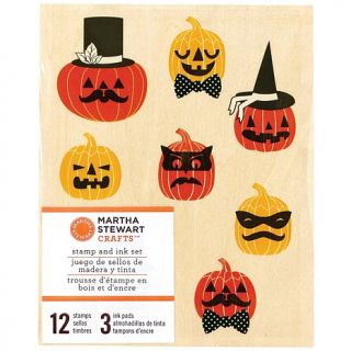 Martha Stewart Crafts® Halloween Stamp and Ink Set   Animal Masquerade