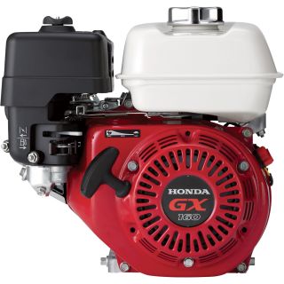 Honda Horizontal OHV Engine — 163cc, GX Series, 3/4in. x 2 7/16in. Shaft, Model# GX160UT2QX2  121cc   240cc Honda Horizontal Engines