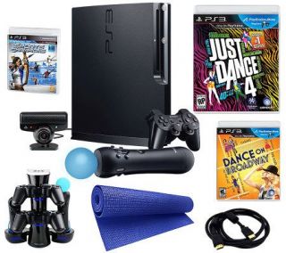 PlayStation 3 320GB Move Bundle with Just Dance4 and More —
